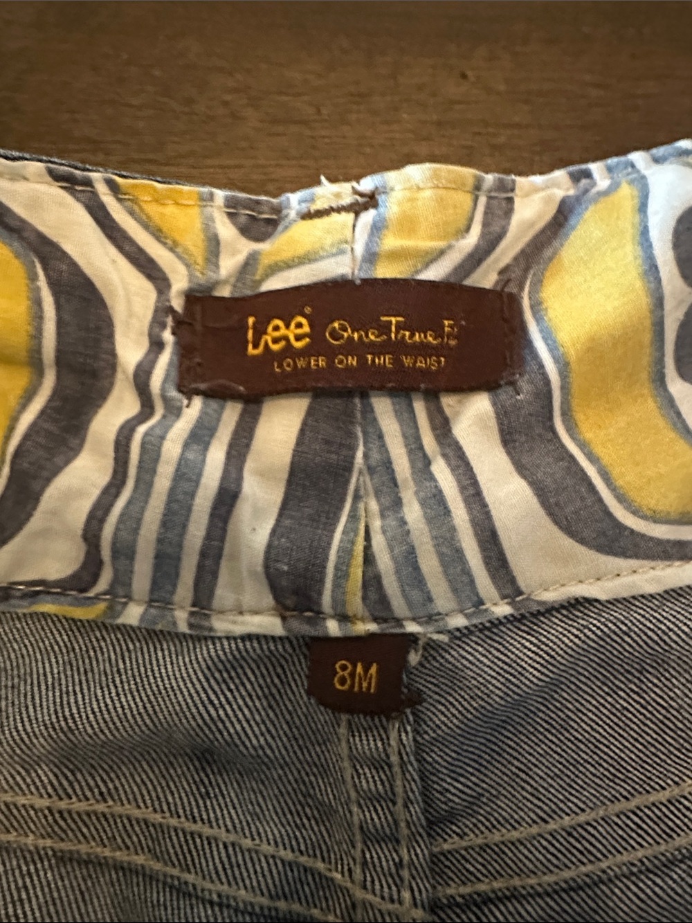 Lee Women's Capris One True Fit Size 8 - Picture 2 of 13